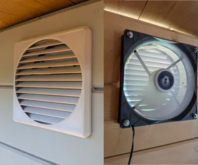 Fan Blinds for 140mm Fan