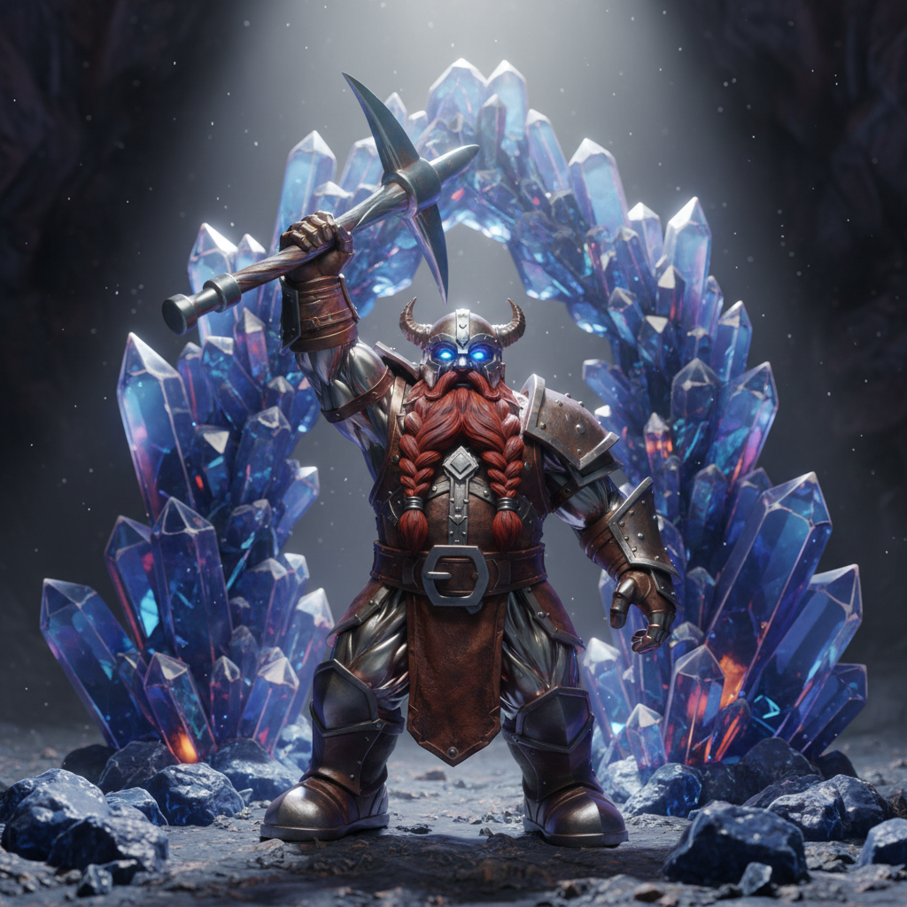 The Dwarf Crystal Miner