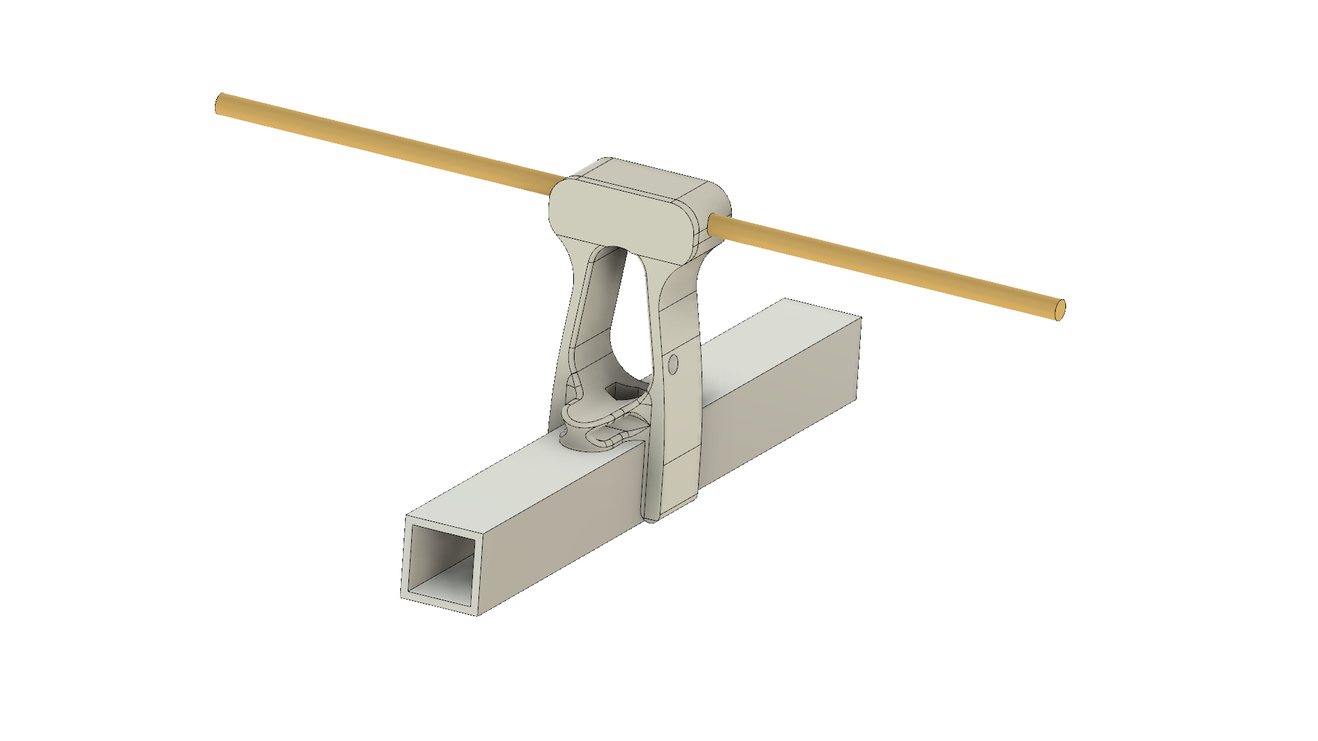Yagi antenna clamps and dipole for 23cm or 869 or 915 MHZ