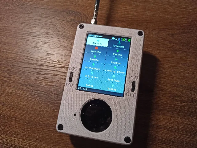 Upgraded HackRF PortaPack H4/H4M Case