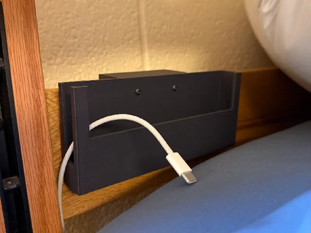 Dorm Bed iPhone holder