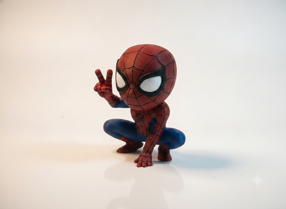 Spider-Man – Squatting Pose