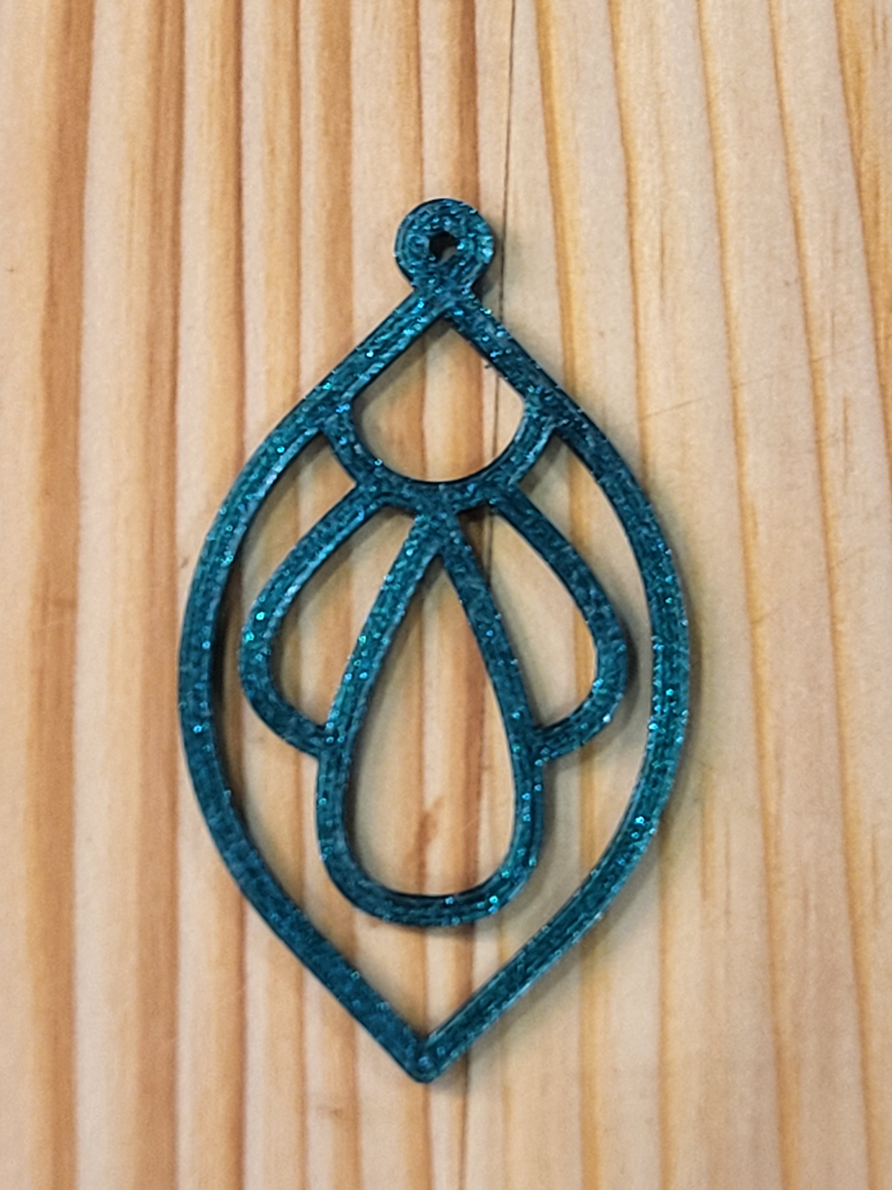 Earrings - 044- Easy Print