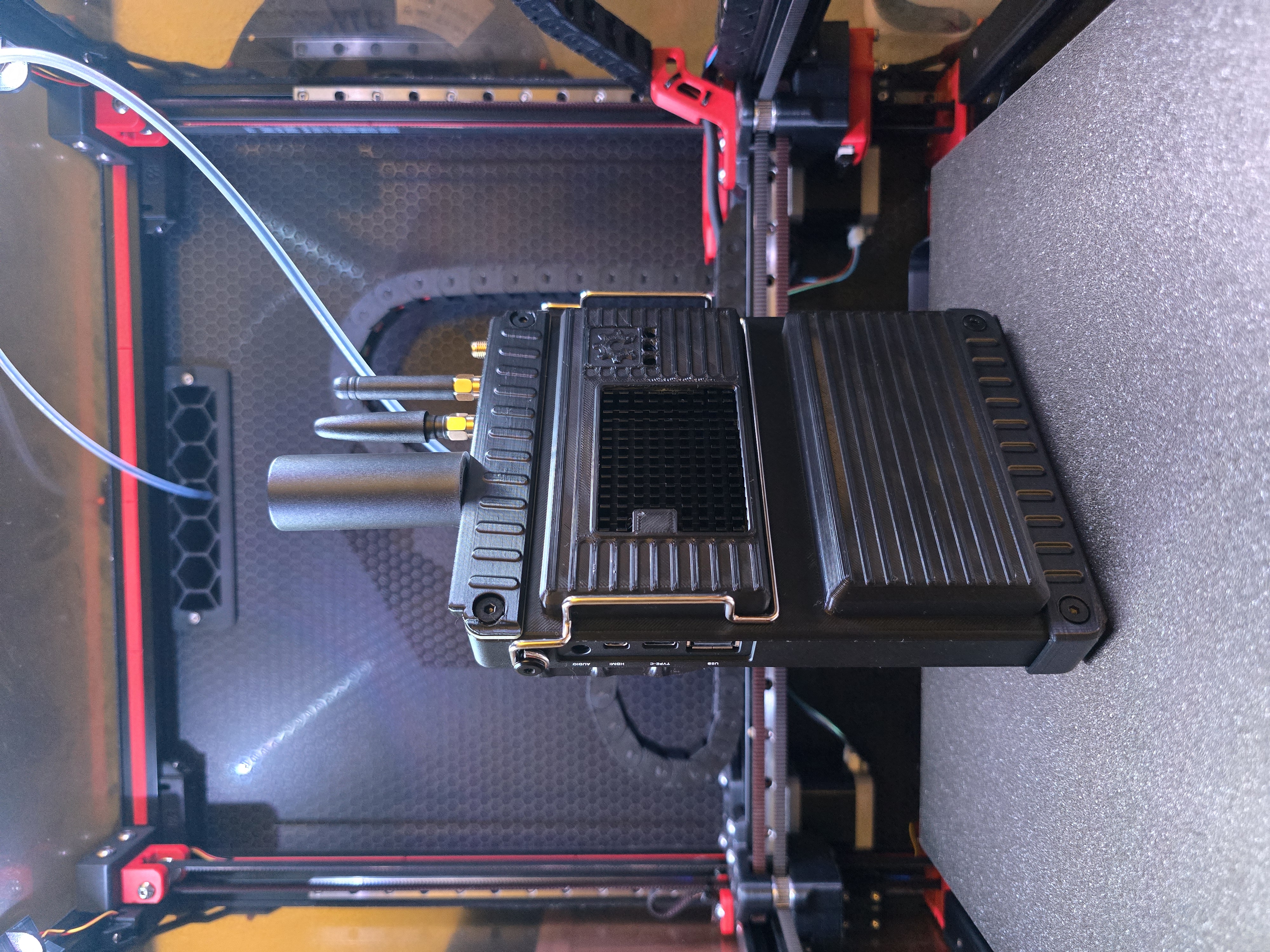uConsole back cover for passive cooler