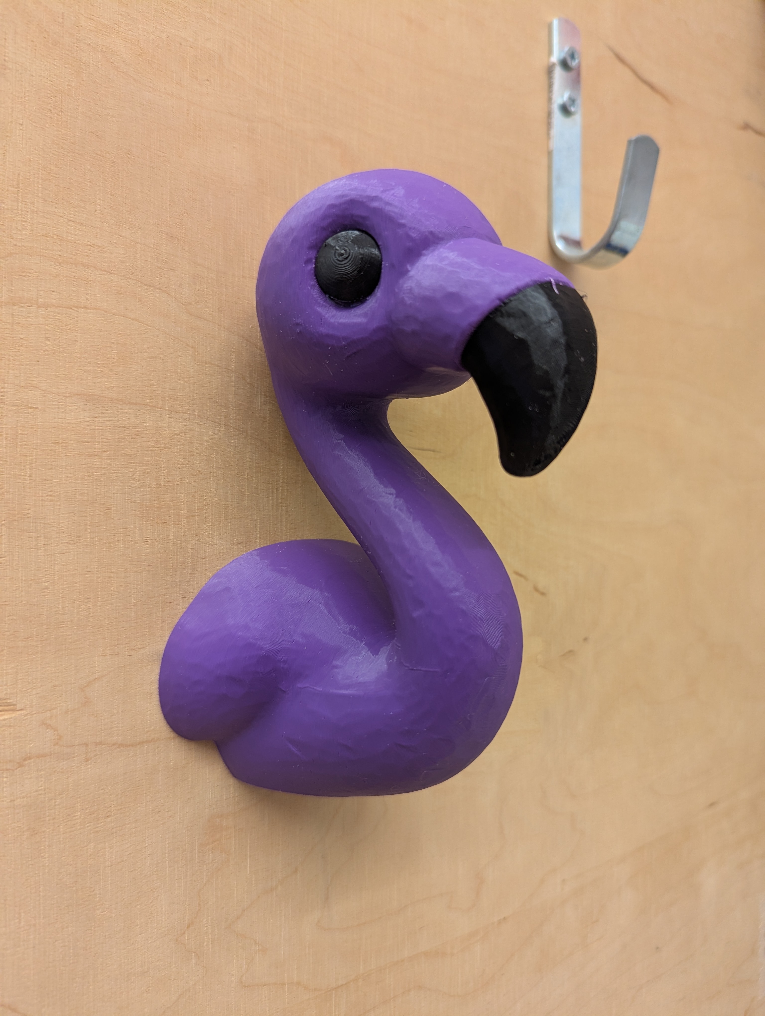 Flamingo Head Wall Mount