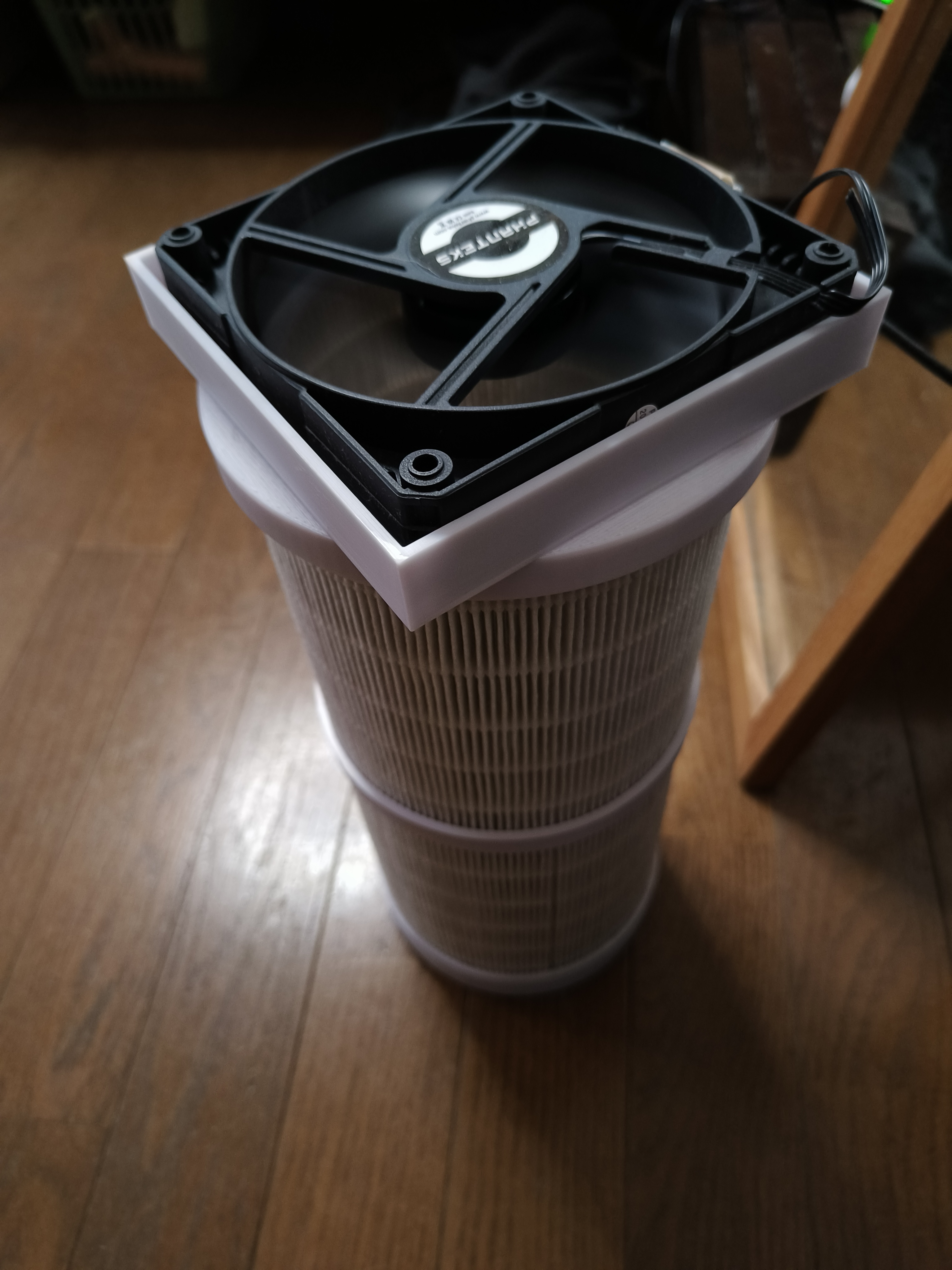 Air purifier　HEPA filter and 120mm fan