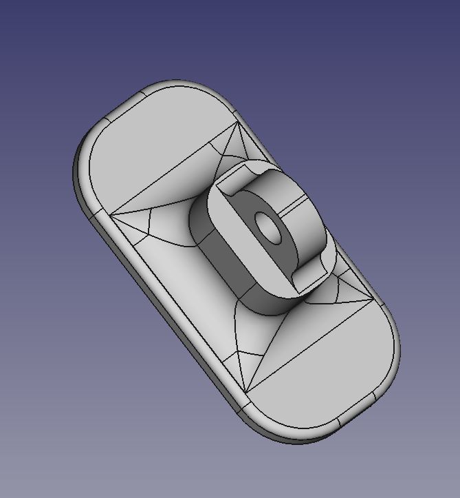 držák sprchy 3D model