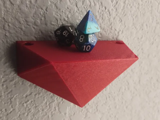 D&D Hidden D20 Shelf