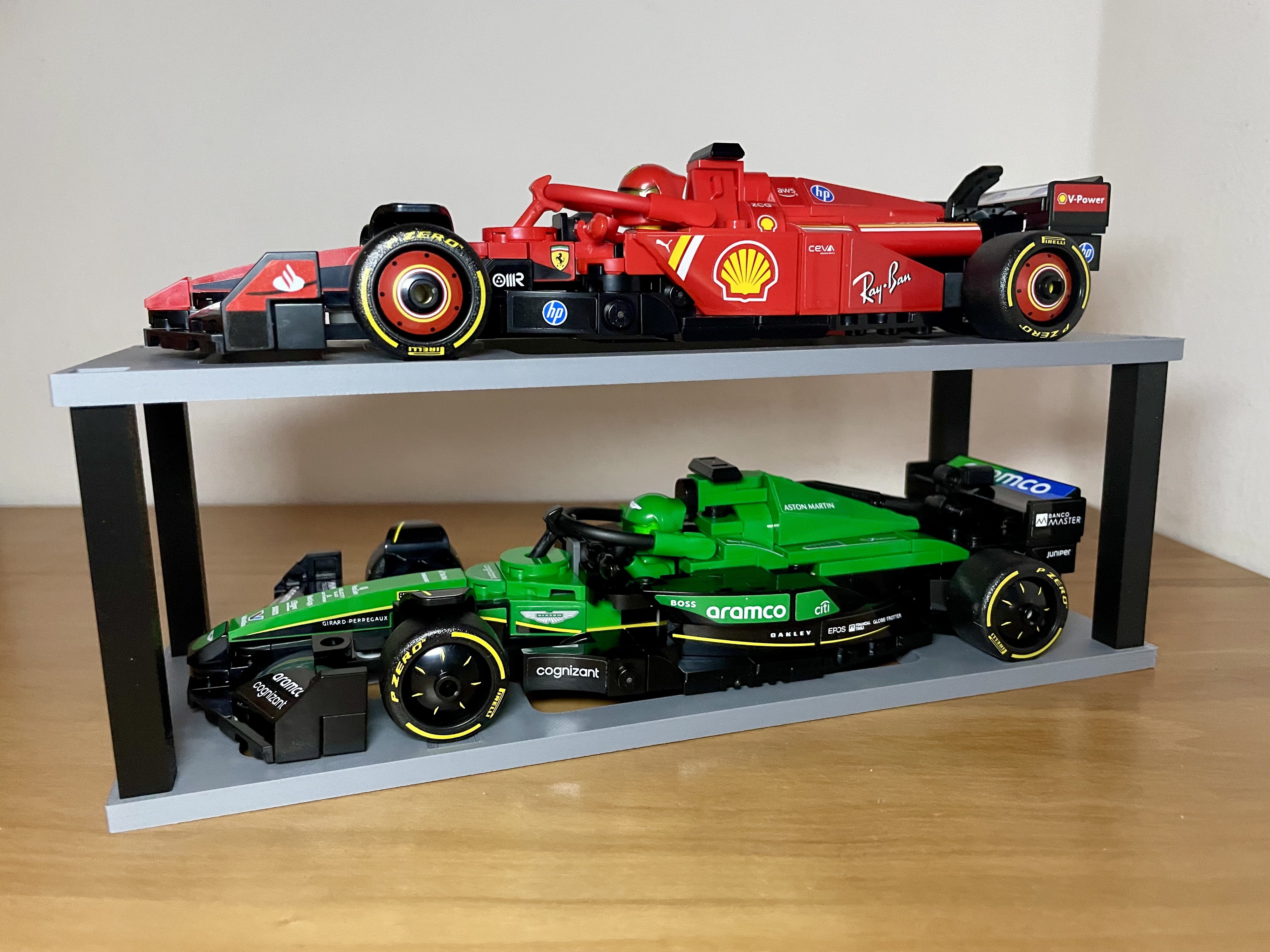 Lego Speed Champions F1 stands - 2 cars model