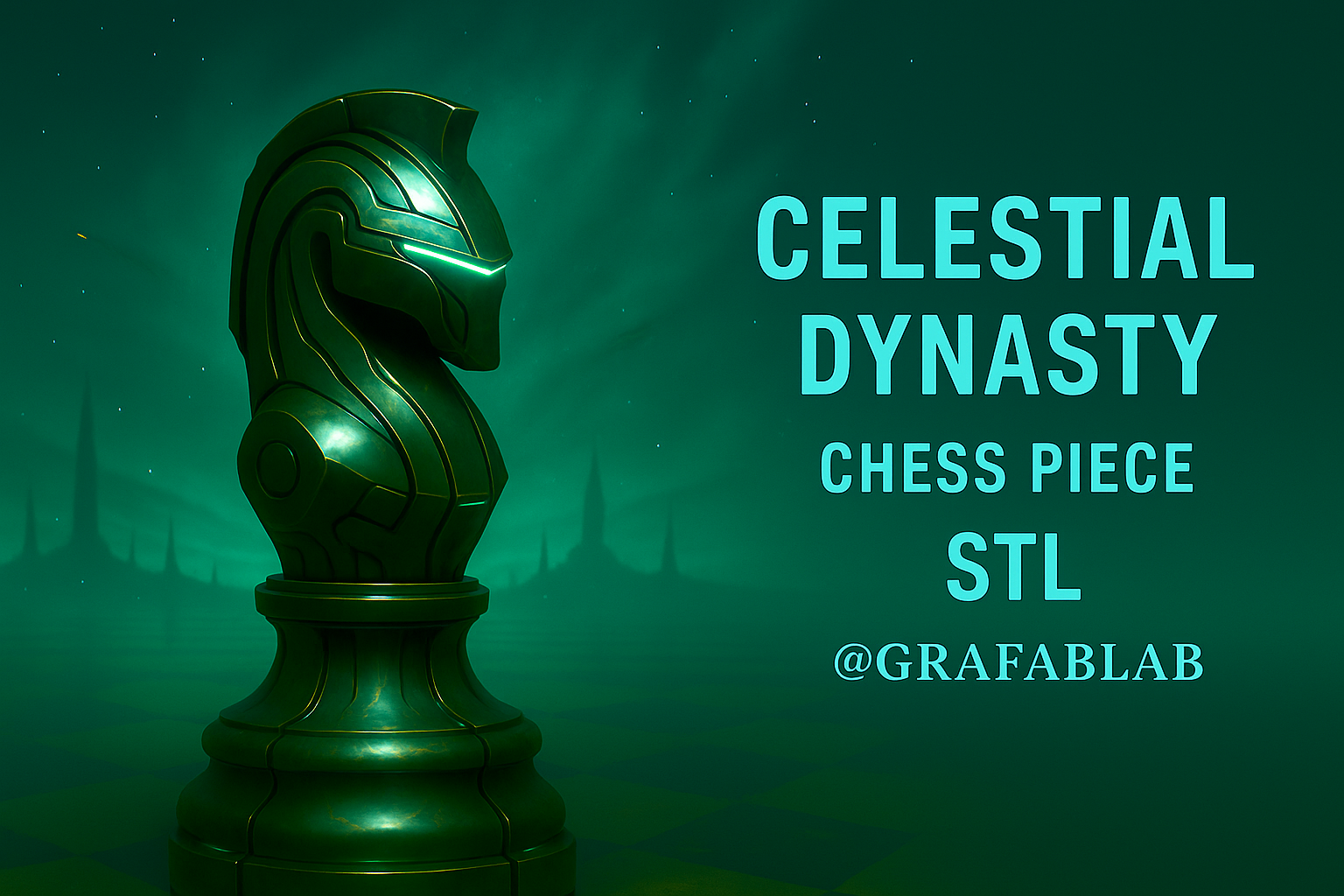 Celestial Dynasty "Knight" - chess piece