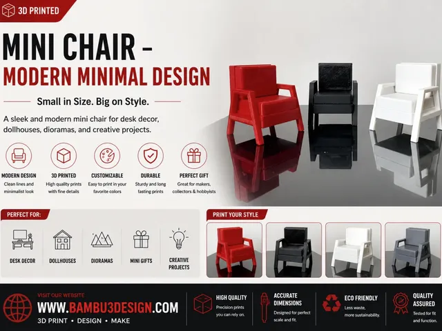 Mini Chair – Modern Minimal Design