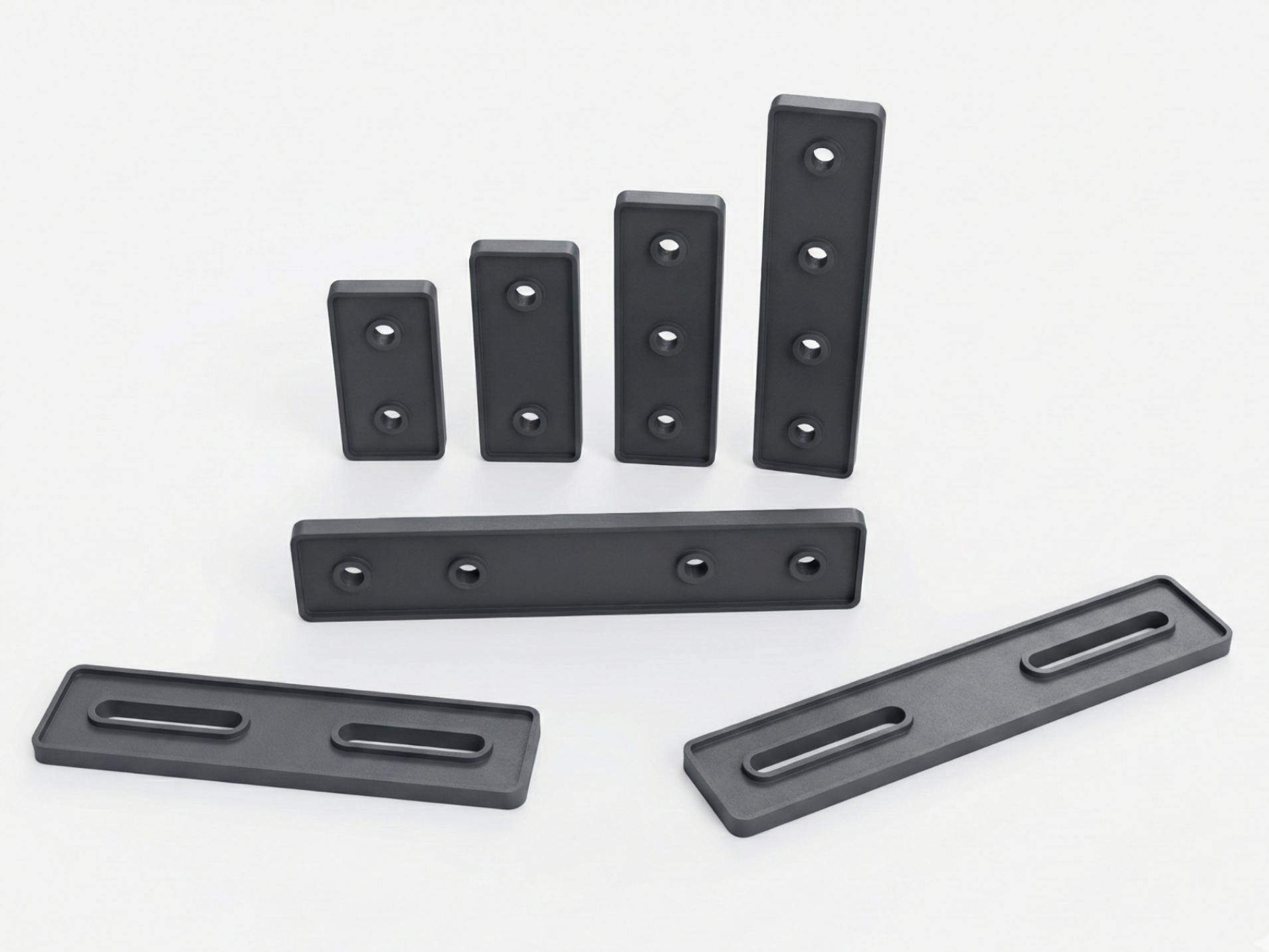 Heavy Duty Mounting Plates (Flat) | M4 Holes