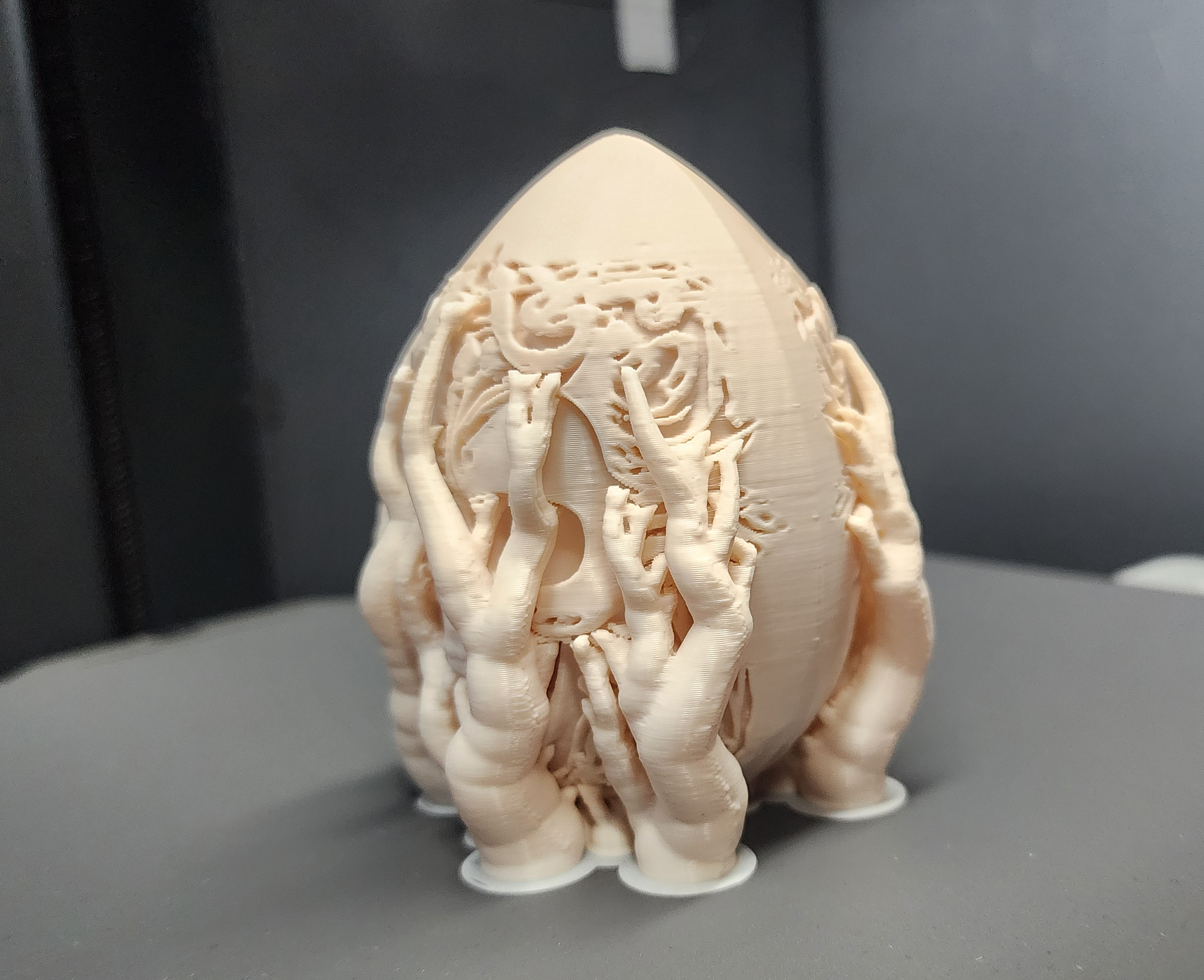 2 Carved Skull Eggs — miniatura 5