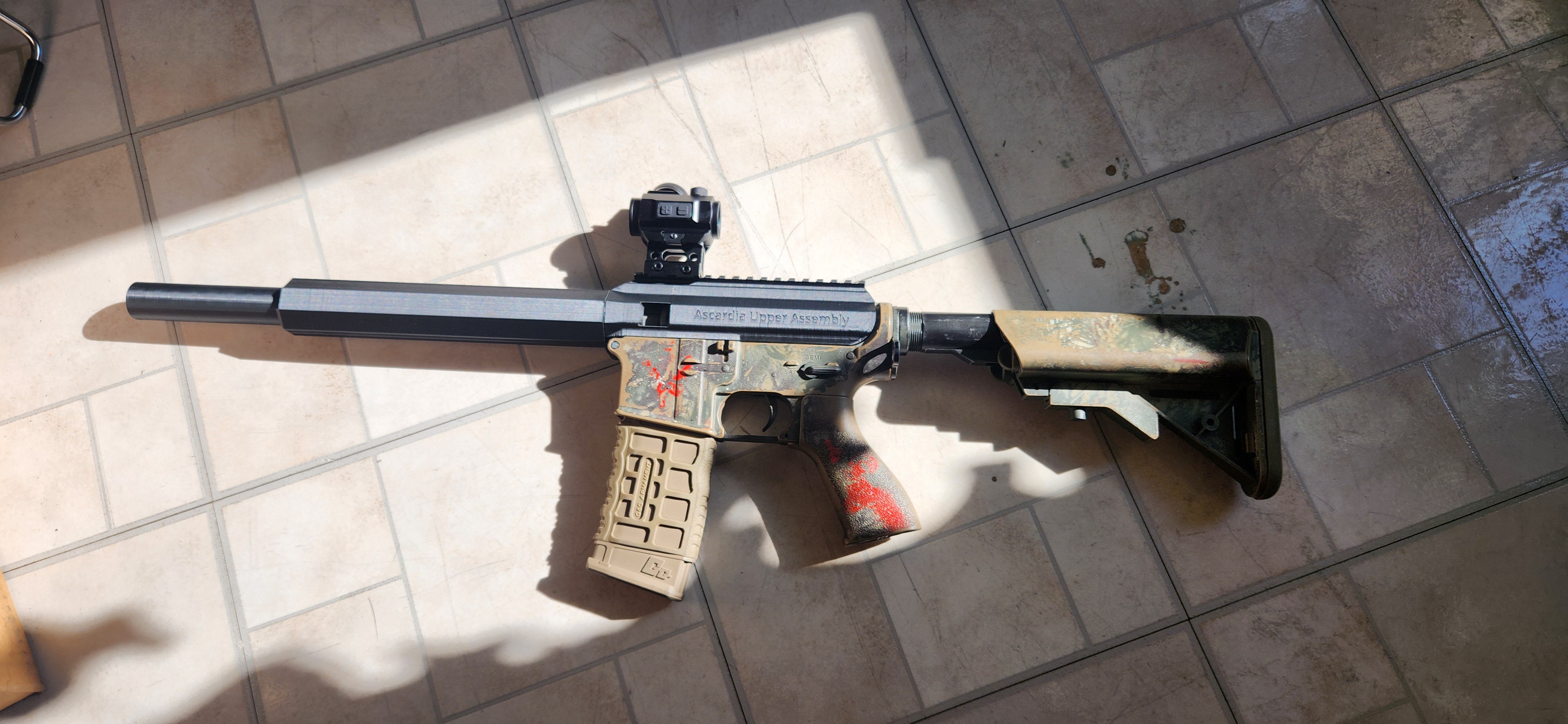 Ascardia upper for G&G combat machine CM16 R8-L
