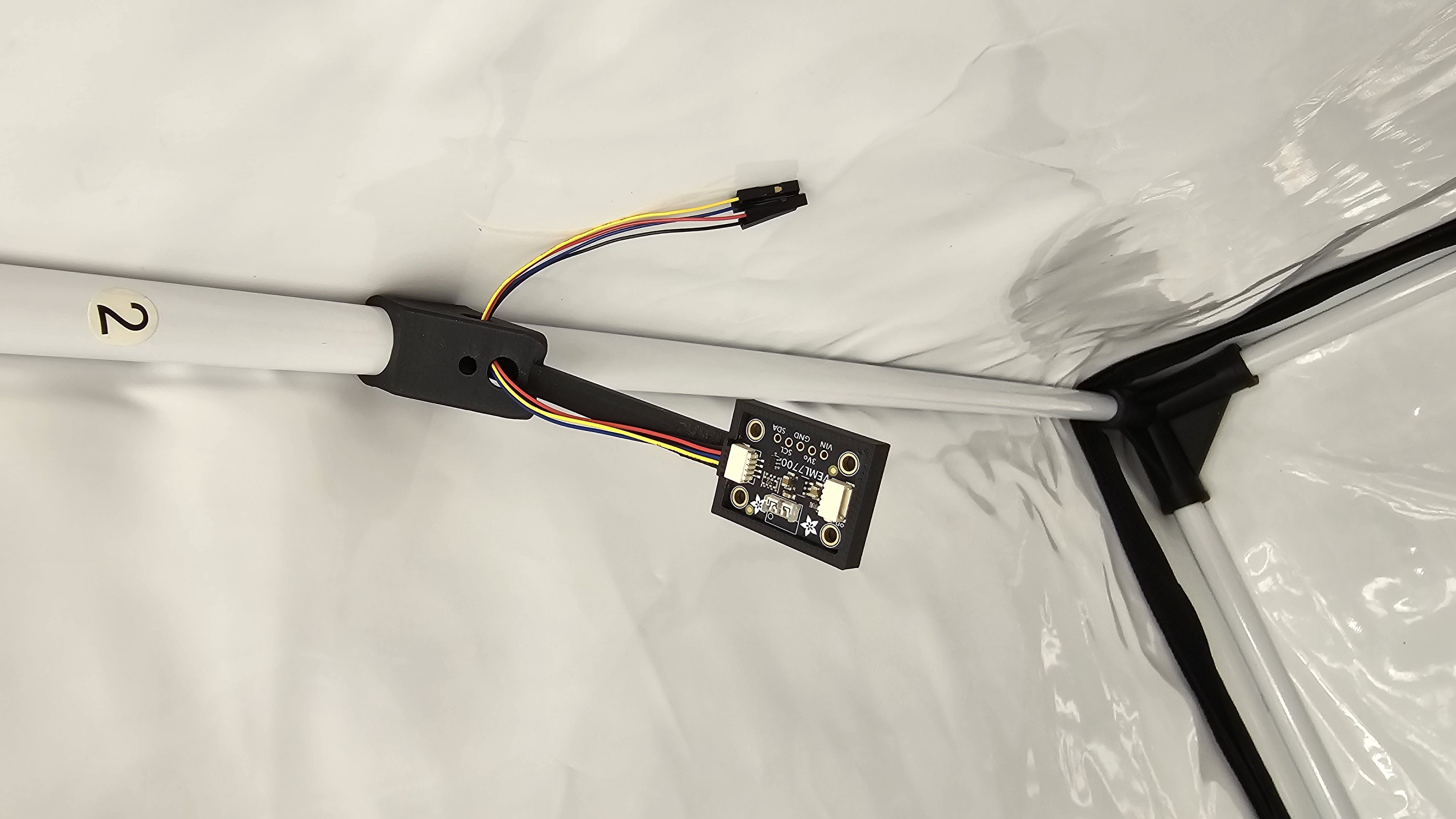 16mm Grow Tent/Box - Adafruit VEML 7700 Holder