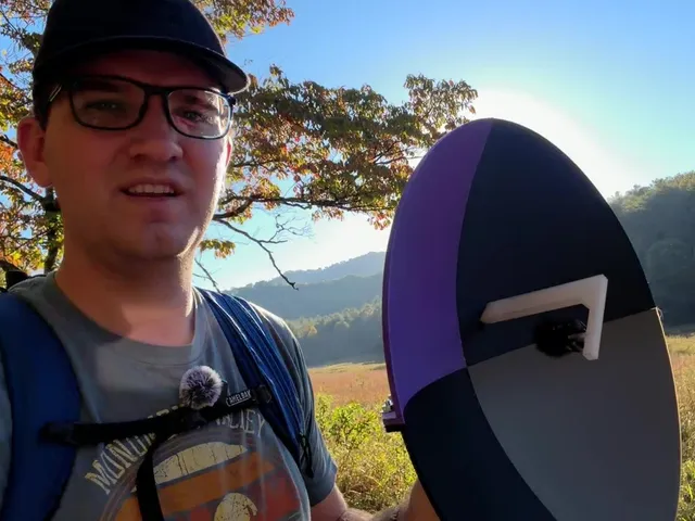 16" Parabolic Microphone Dish for DJI Mic Mini, Tested at +14 dB