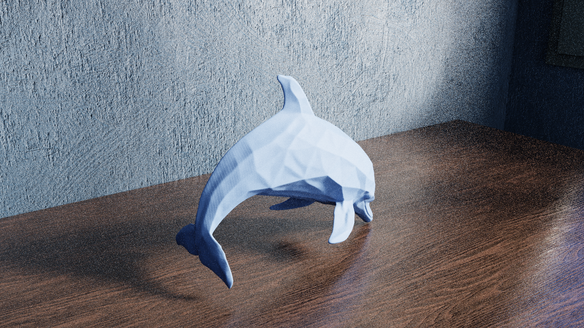 Miniatura 9 do modelo 3D Low Poly Dolphin