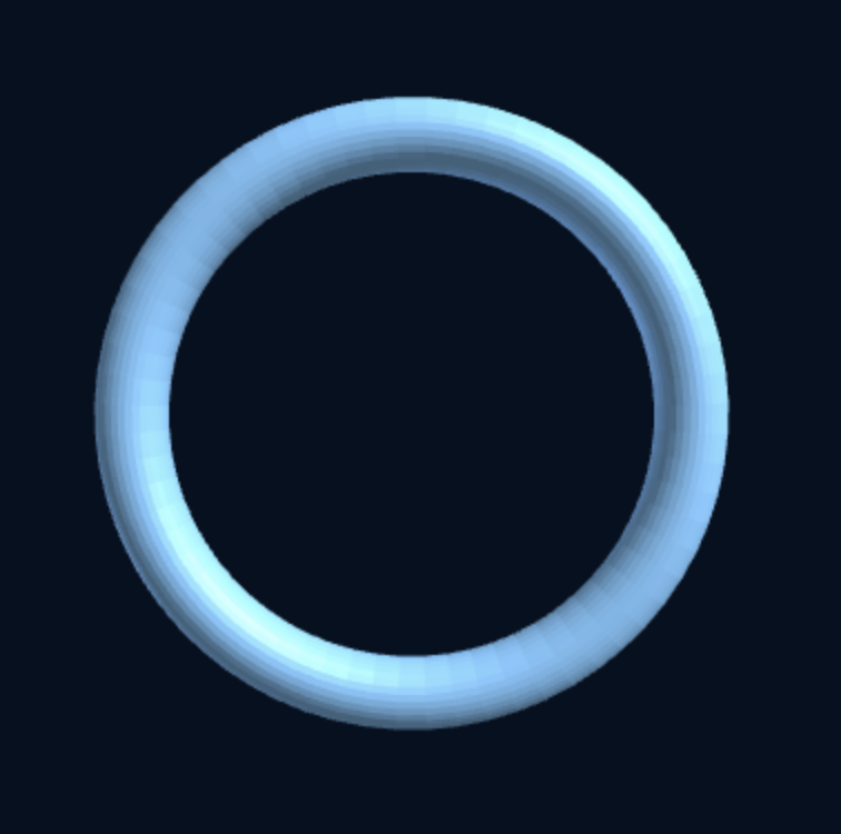 Miniatura 2 do modelo 3D Custom O-Ring & Gasket — Round, Square or Rectangular (Parametric)