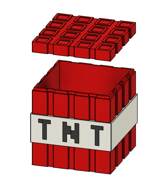 Minecraft Popcorn Bucket
