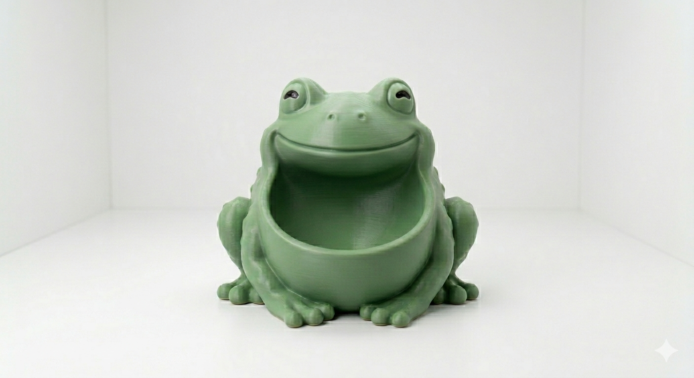 frog item holder