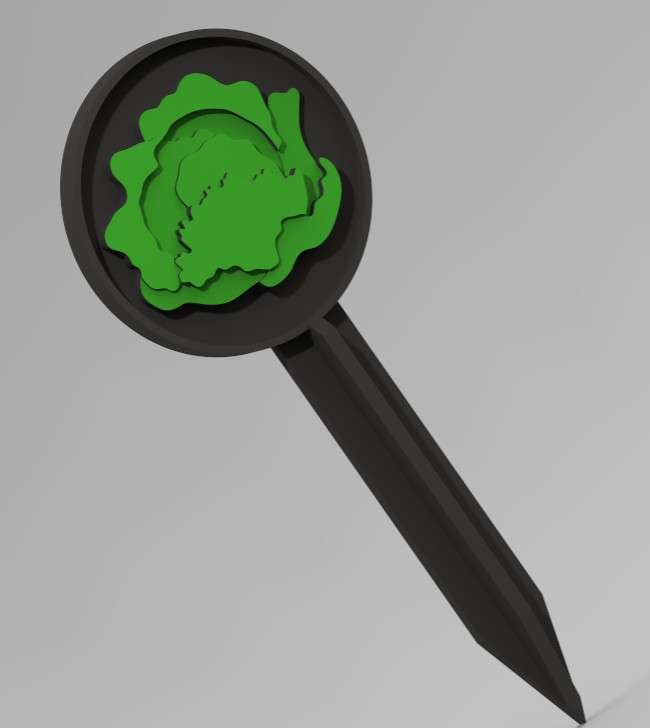 Vegetable garden markers  /Tabliczka informacyjna ogród warzywny