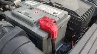 VW positive battery terminal cover