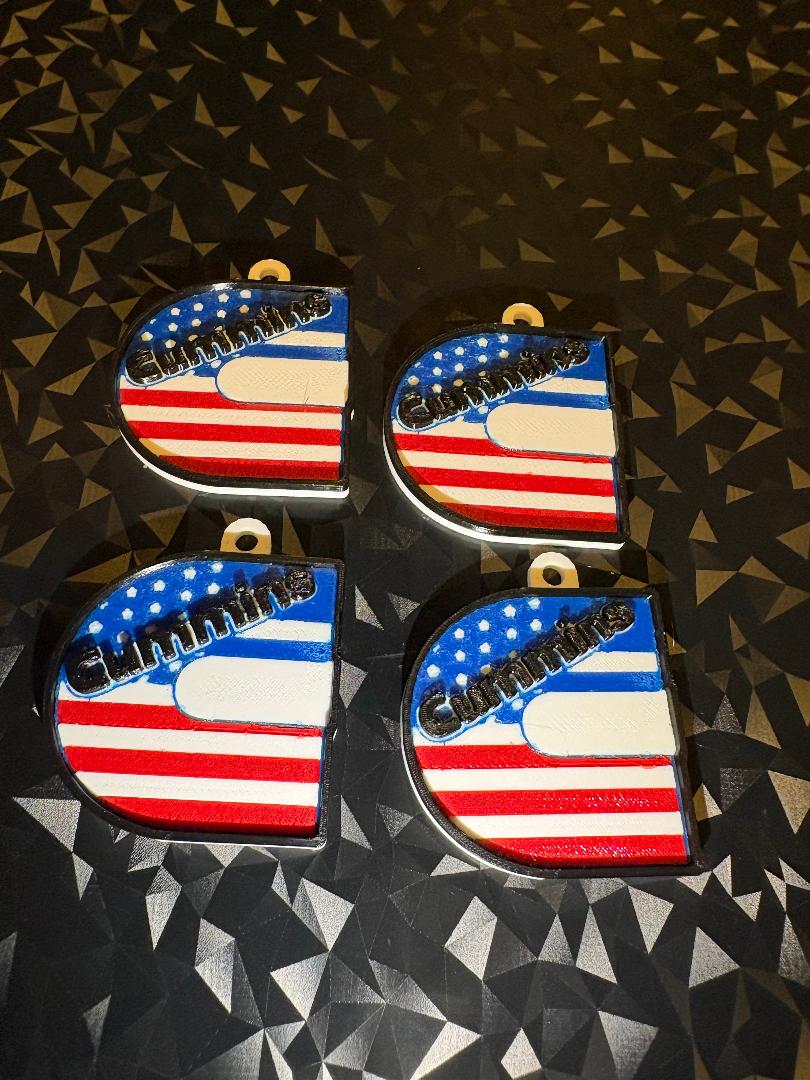Cummins Keychain