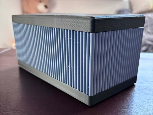 decorative box with hinged lid