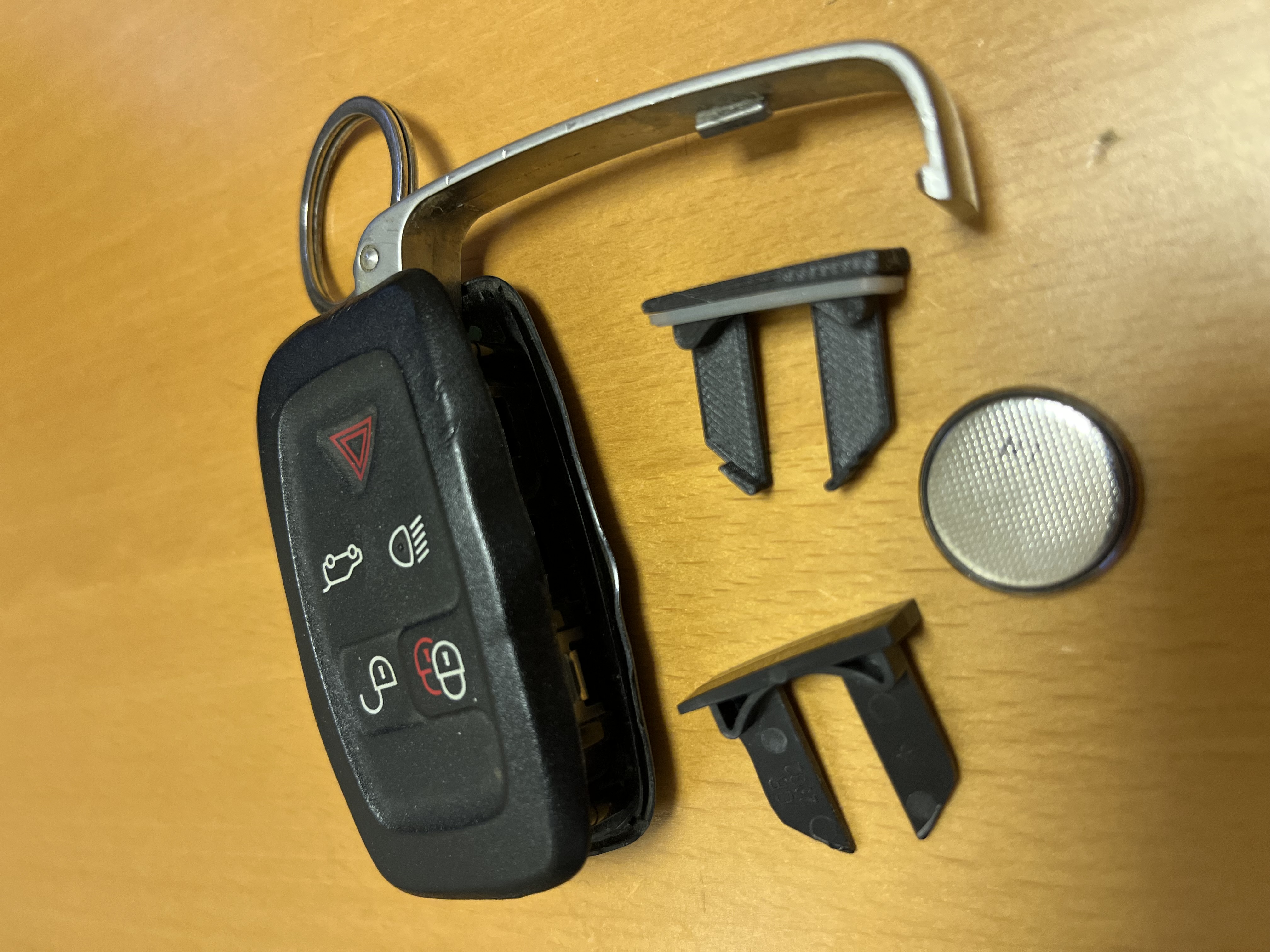Land Rover / Range Rover Key Fob Battery Tray / Holder