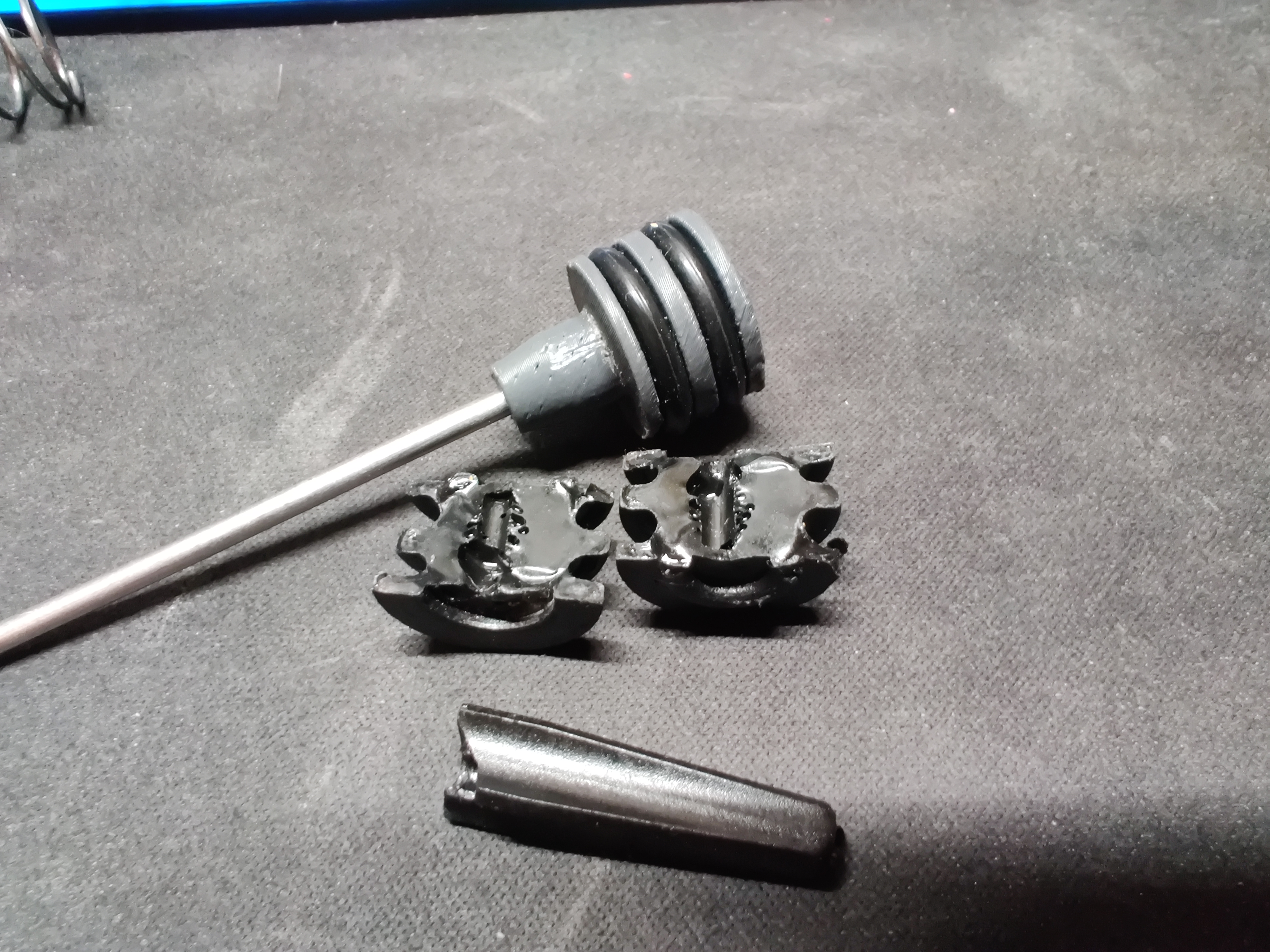 Desoldering pump piston replacement part