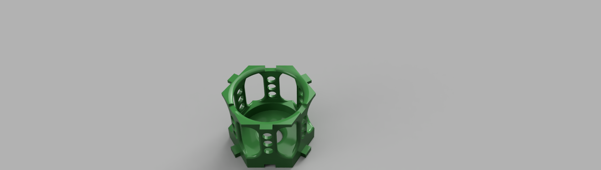 Miniatura 5 do modelo 3D Modular interlocking Hexagonal paint or dye stand