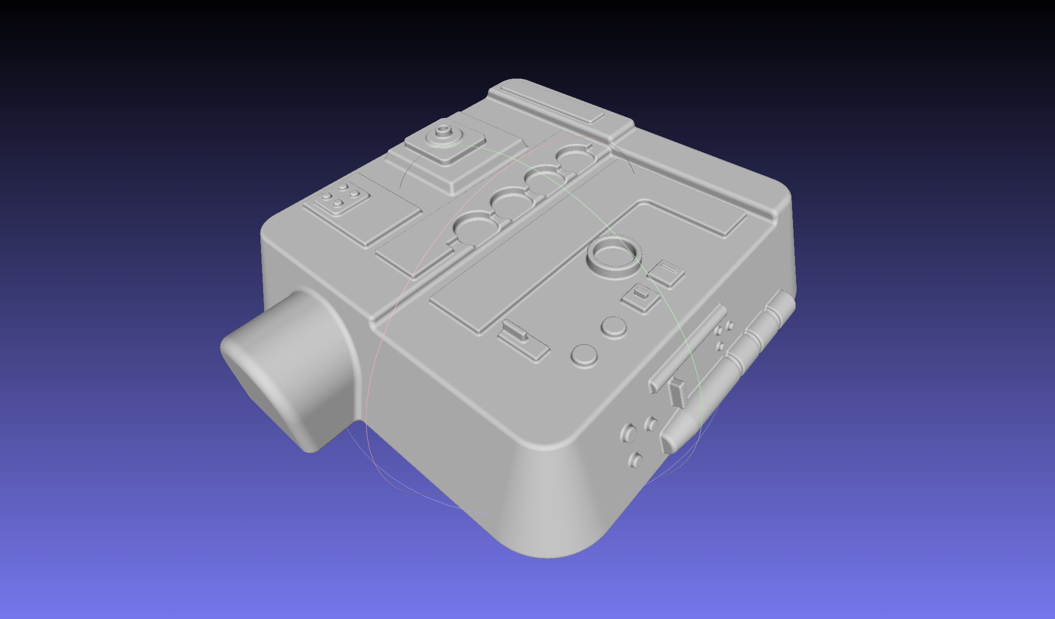ALIEN Spacesuit Frontbox Printable Model