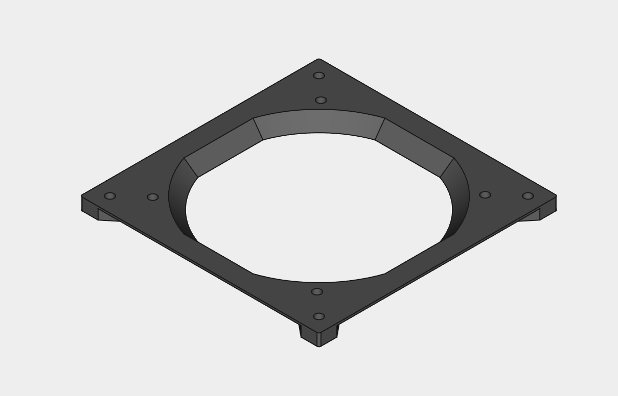 Fan Adapter 92mm to 120mm