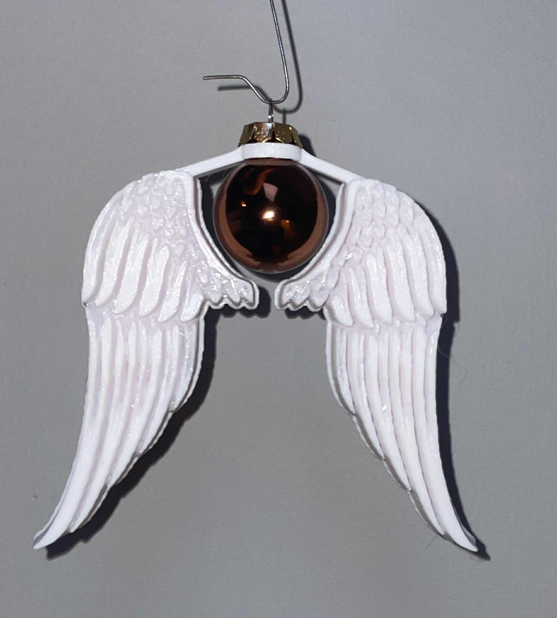 Wing christmas ball