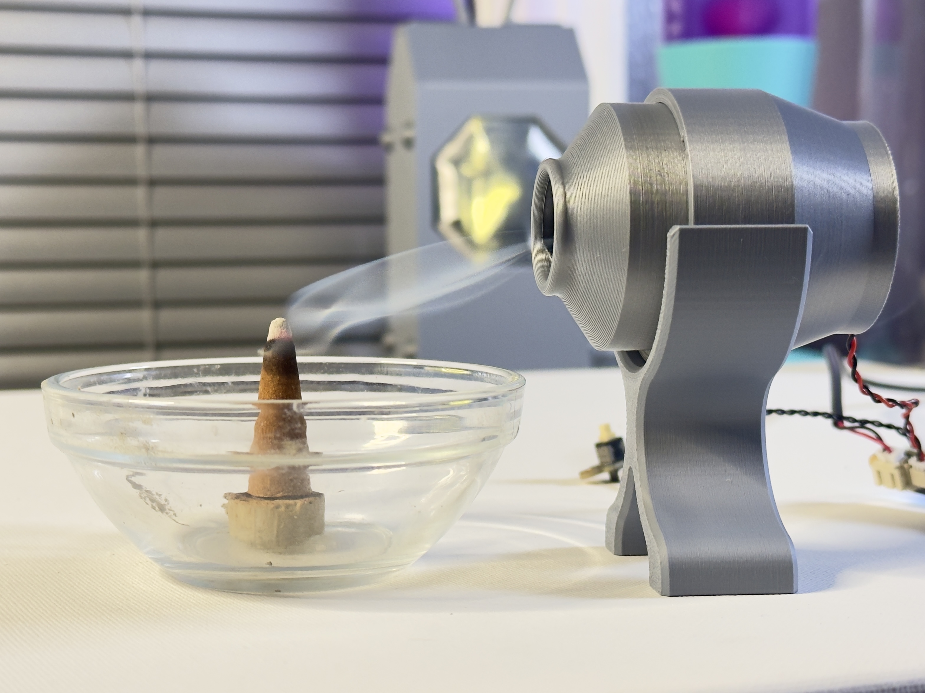 Open Source Fully Printable Vacuum Turbine Set