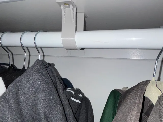 Closet Rod Support Bracket