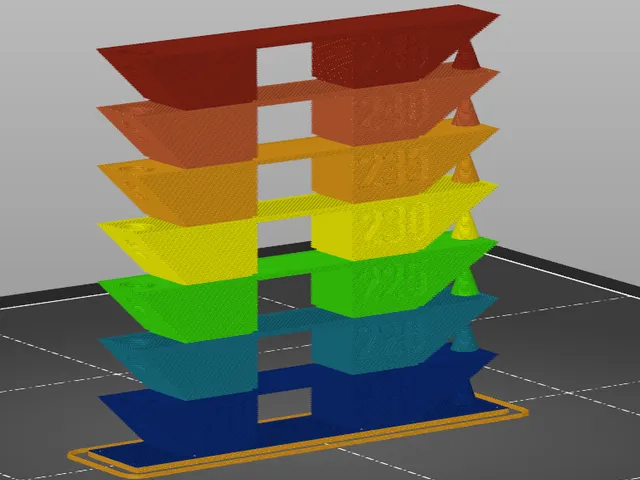 Temp tower TPU for Prusa Mini