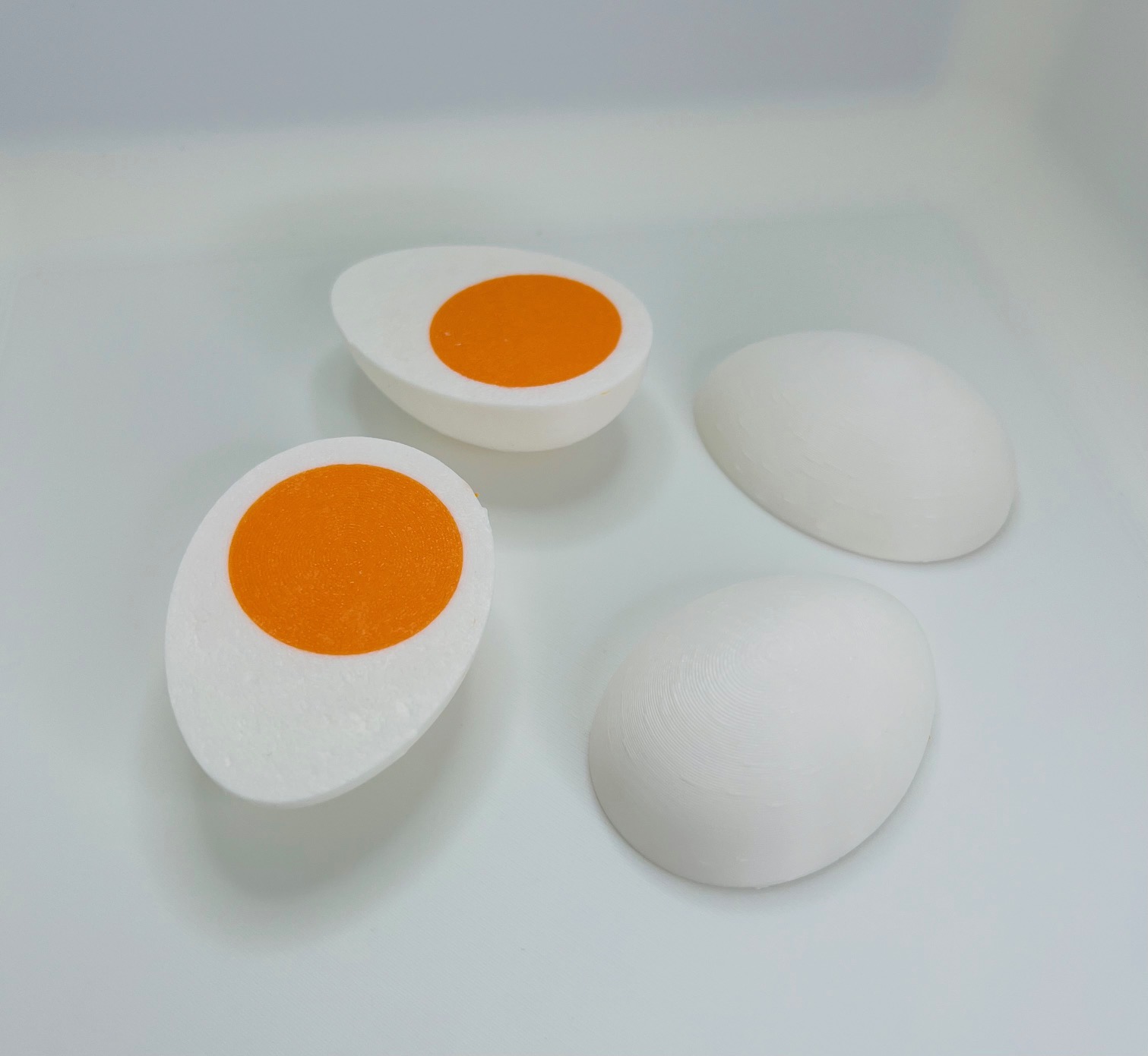 Hard Boiled Egg Half
