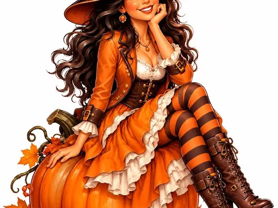 Halloween whitch-2