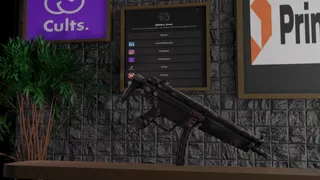 MP5 Submachine Gun – 3D Printed Replica Model