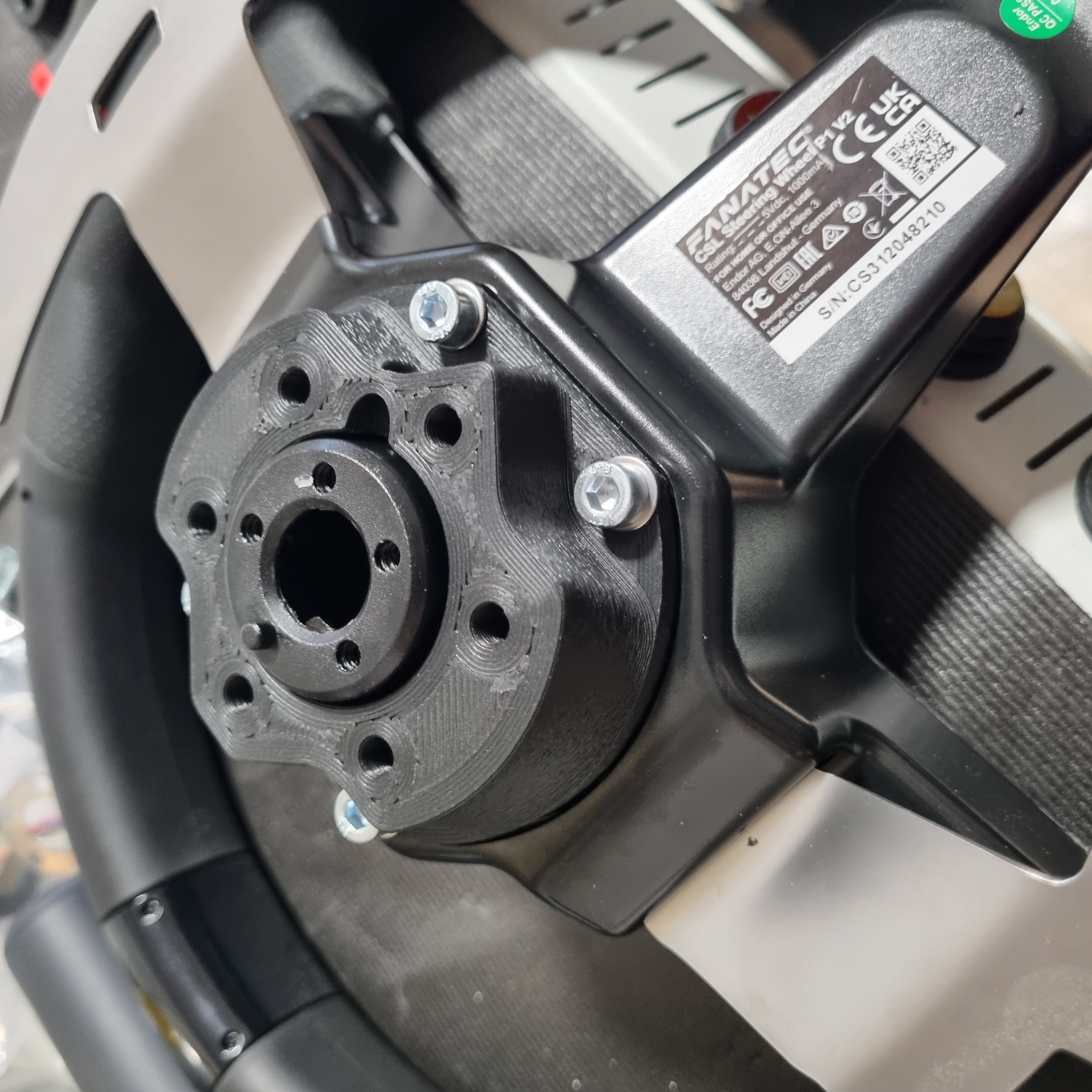 Fanatec 50mm Quickrelease Adapter, F1, CSL, Clubsport, Podium — miniatura 2