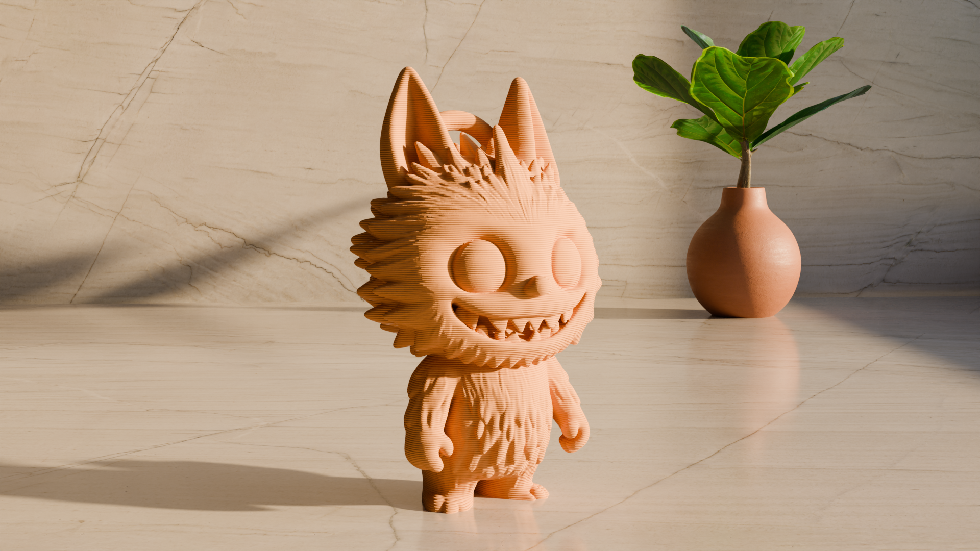 Labubu Keychain
