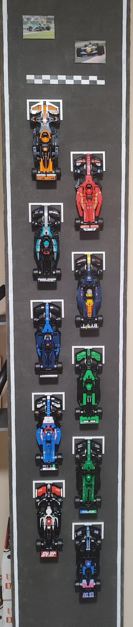 Lego f1 speed champions starting grid