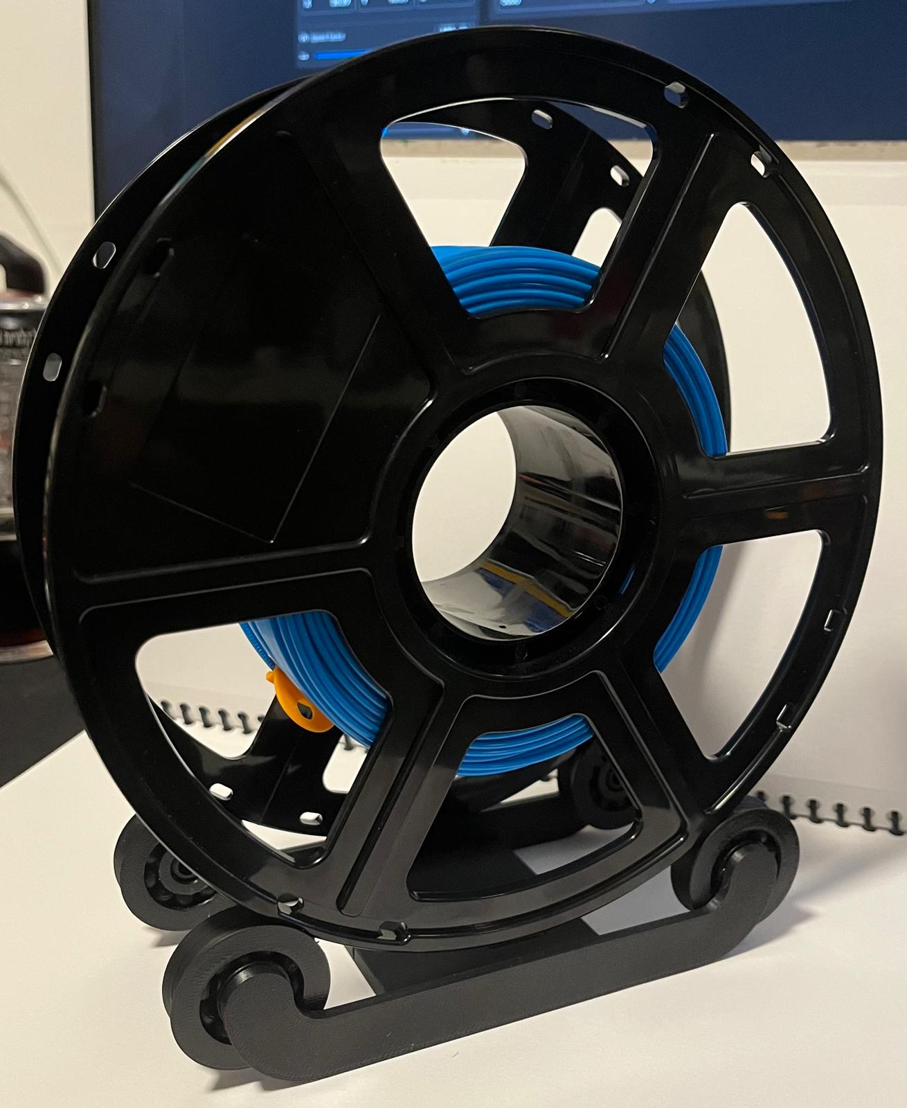 Simple Filament Spool Rolling Stand
