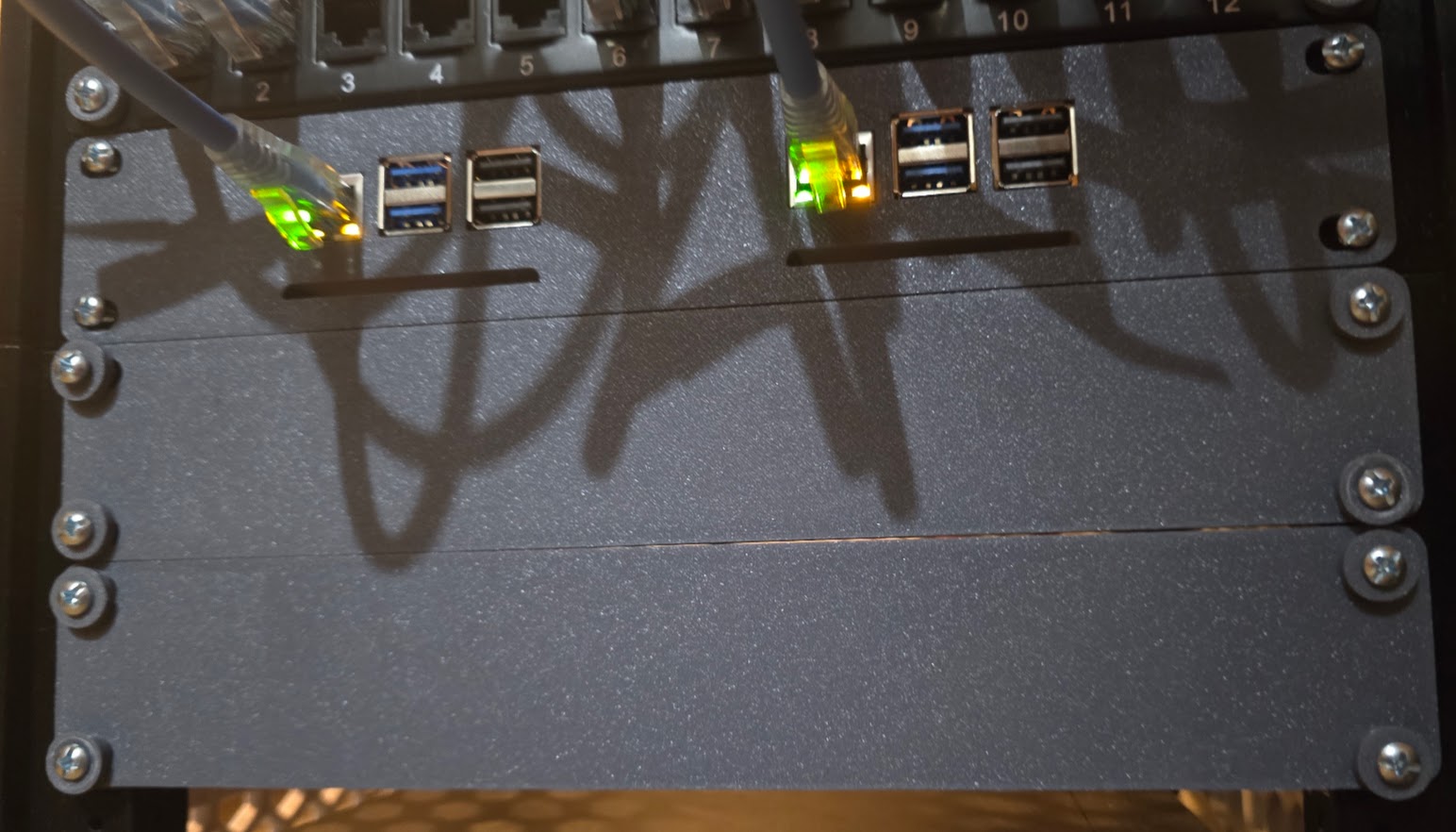 Blank Panel and Dual Raspberry Pi 5 Plate.