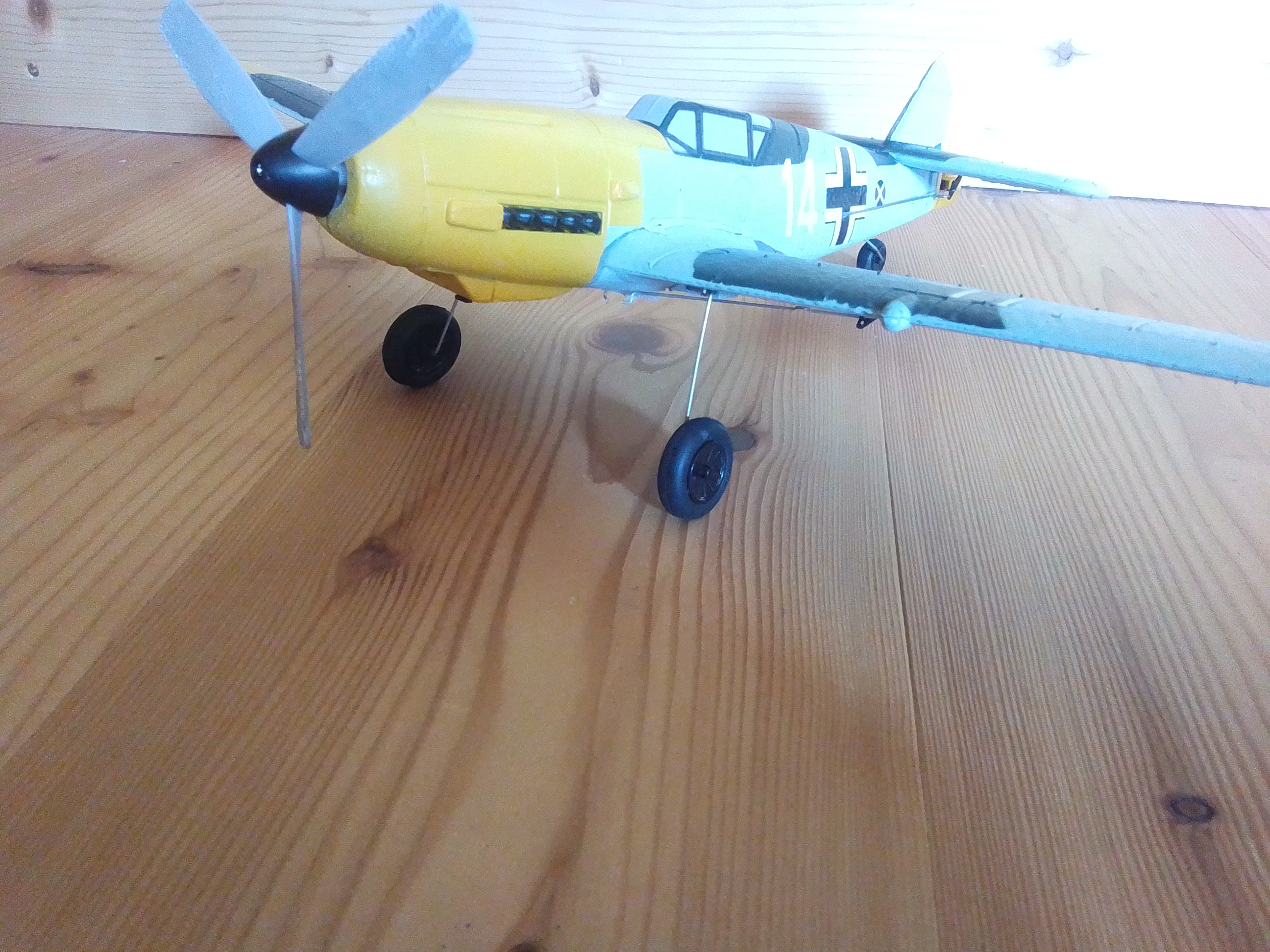 Miniatura 3 do modelo 3D Mini Warbird Bf 109 Propeller