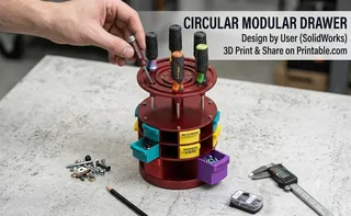 Circular Modular Drawer