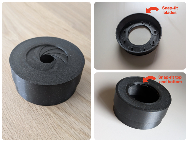 Mechanical Aperture Container