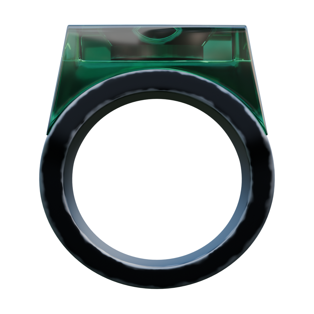 Miniatura 9 do modelo 3D green lantern ring