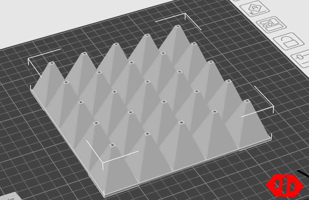Miniatura 4 do modelo 3D 5X5 matrix sampling pot